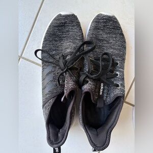 Adidas Black and Gray Sneakers